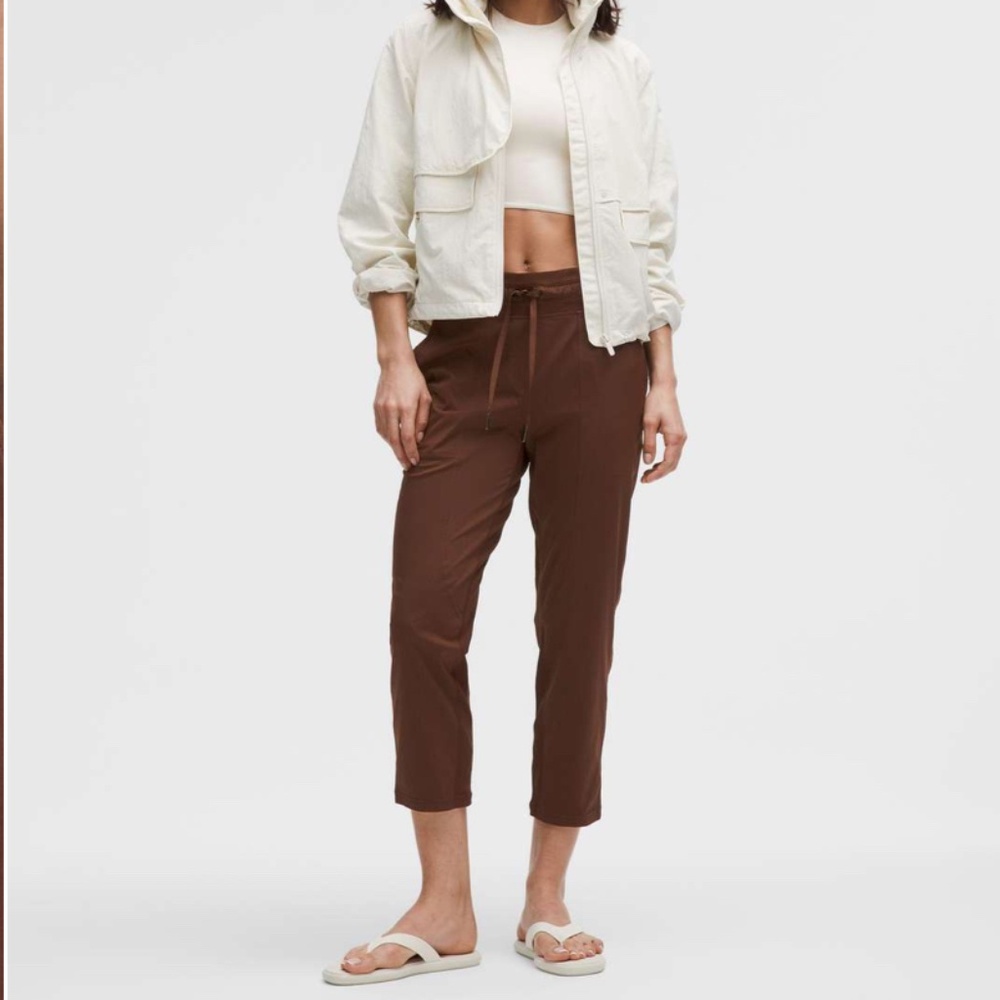 Lululemon Dance Studio Mid-Rise Cropped Pant Lava Cake